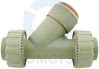 Обратный клапан PP-H угловой 020, EPDM, PN10, FIP